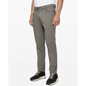 Lululemon ABC Pant Classic Dye Washed Grey Sage Size 38x33 EUC